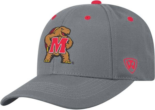 Top of the World Men's Maryland Terrapins Grey Triple Threat Adjustable Hat