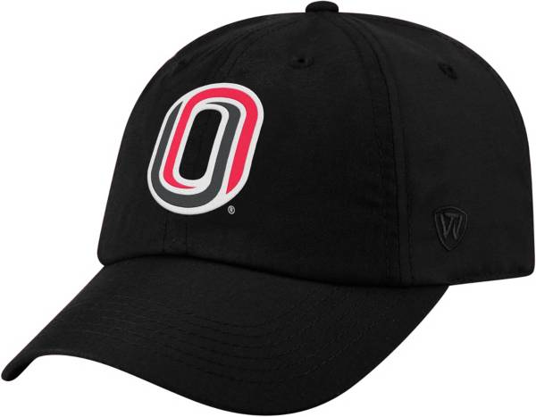 Top of the World Men's Nebraska - Omaha Mavericks Staple Adjustable Black Hat product image