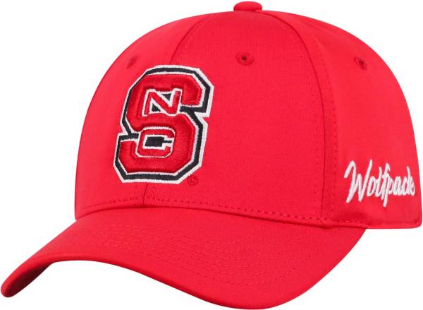 Top of the World Men's NC State Wolfpack Red Phenom 1Fit Flex Hat