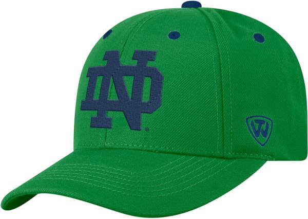Top of the World Men's Notre Dame Fighting Irish Green Triple Threat Adjustable Hat