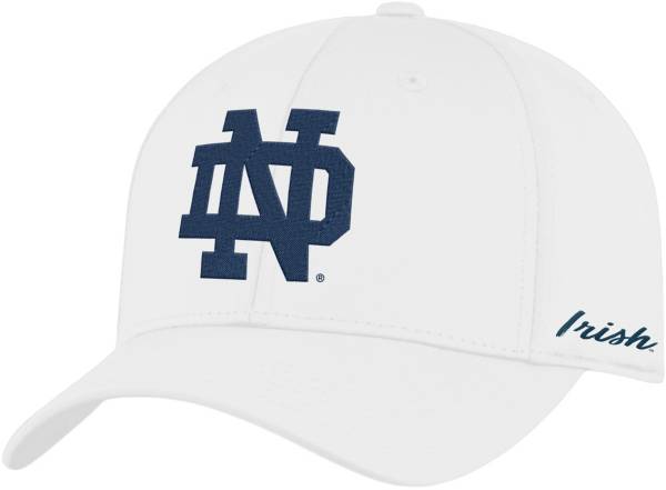 Top of the World Men's Notre Dame Fighting Irish Phenom 1Fit Flex White Hat