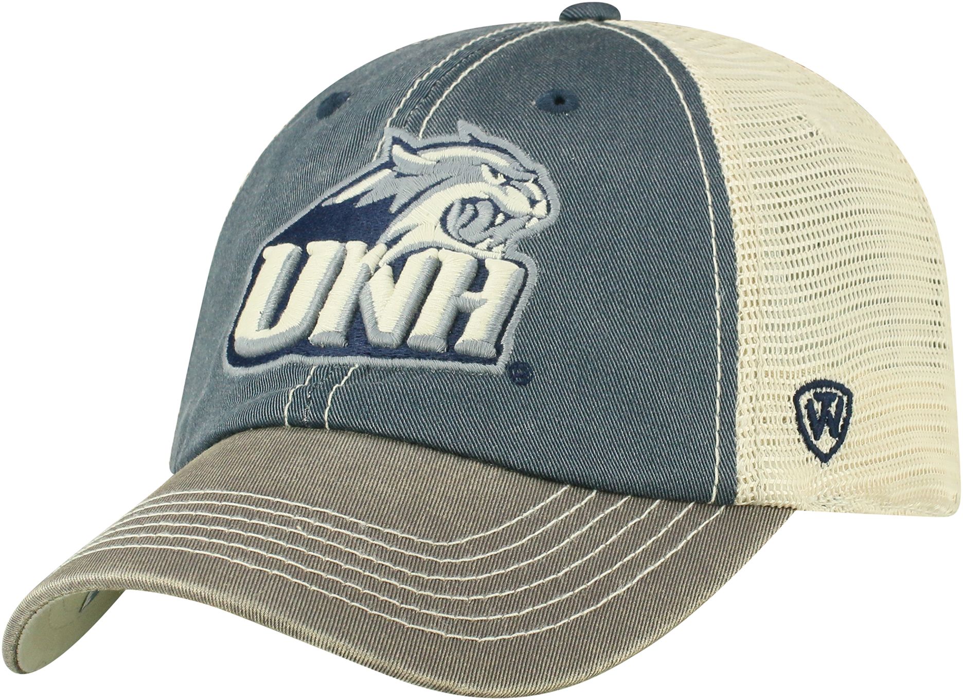 Top of the World Men's New Hampshire Wildcats Blue/White Off Road Adjustable Hat