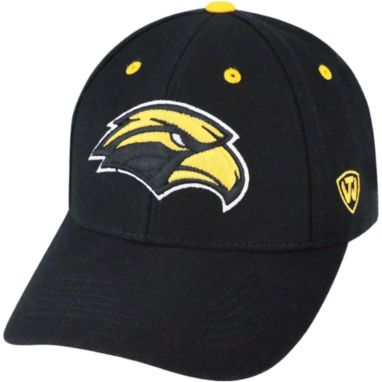sorry, Top of the World Men's Southern Miss Golden Eagles Triple Threat Adjustable Black Hat is currently out of stock