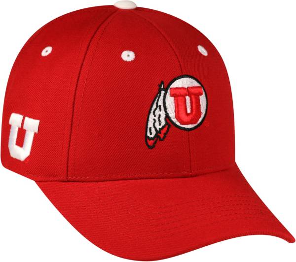 Top of the World Men's Utah Utes Crimson Triple Threat Adjustable Hat