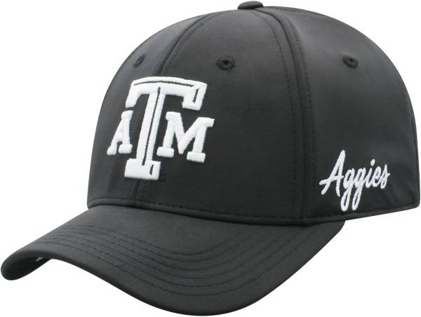 Top of the World Men's Texas A&M Aggies Phenom 1Fit Flex Black Hat