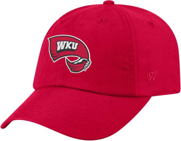 Top of the World Men's Western Kentucky Hilltoppers Red Staple Adjustable Hat