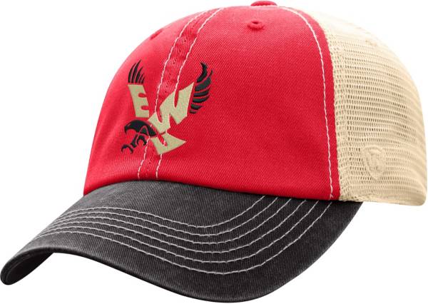 Top of the World Men's Eastern Washington Eagles Red/White Off Road Adjustable Hat