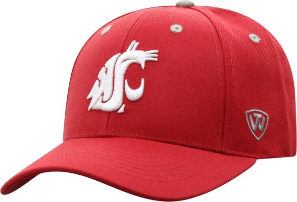 Top of the World Men's Washington State Cougars Crimson Triple Threat Adjustable Hat