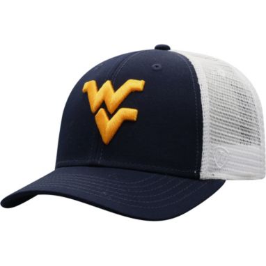 sorry, Top of the World Men's West Virginia Mountaineers Blue/White Trucker Adjustable Hat is currently out of stock