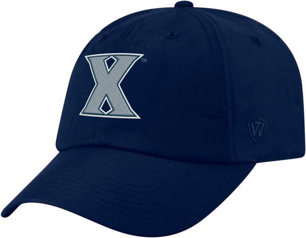 Top of the World Men's Xavier Musketeers Blue Staple Adjustable Hat product image