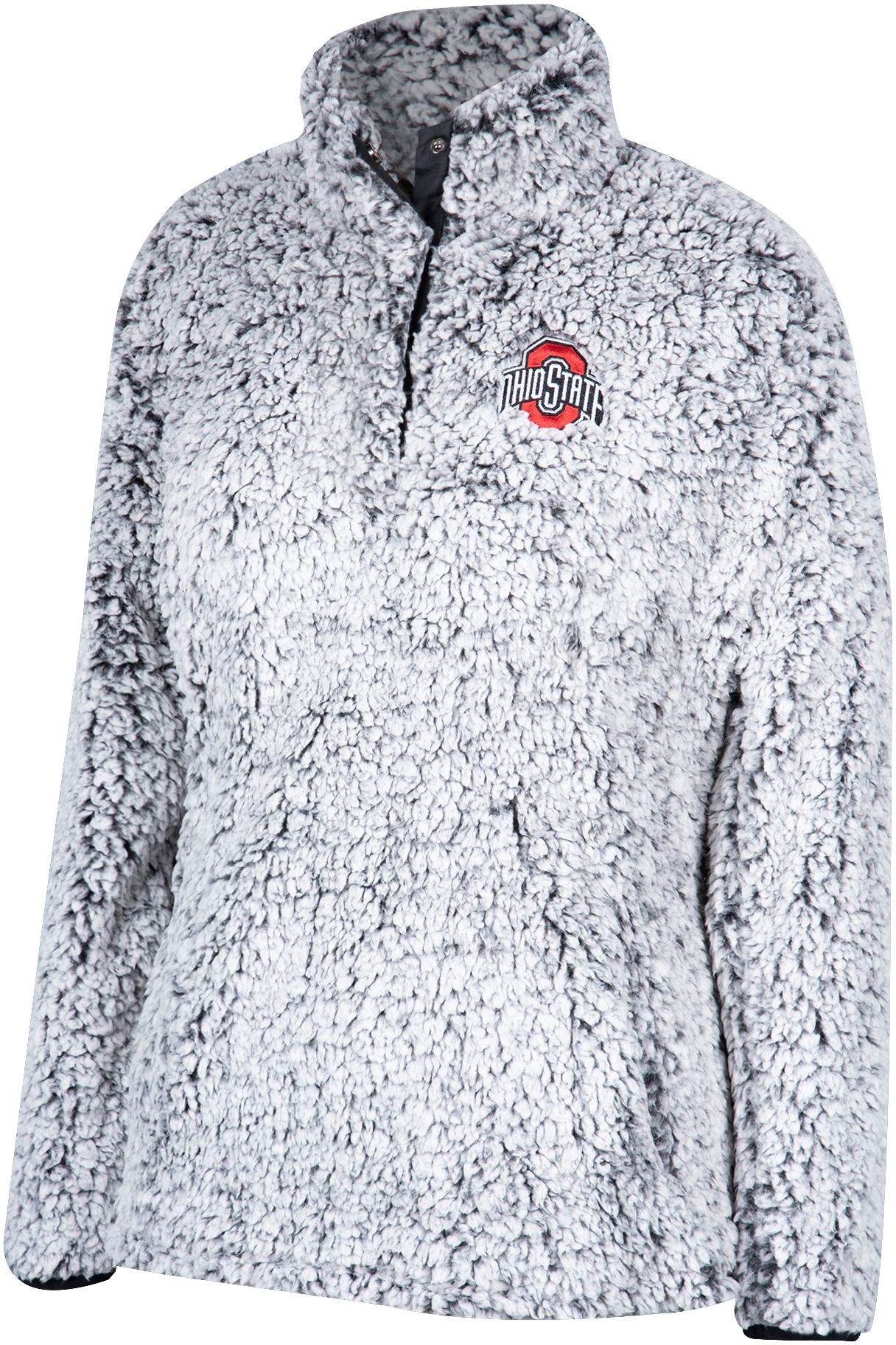 ohio state women's sherpa pullover