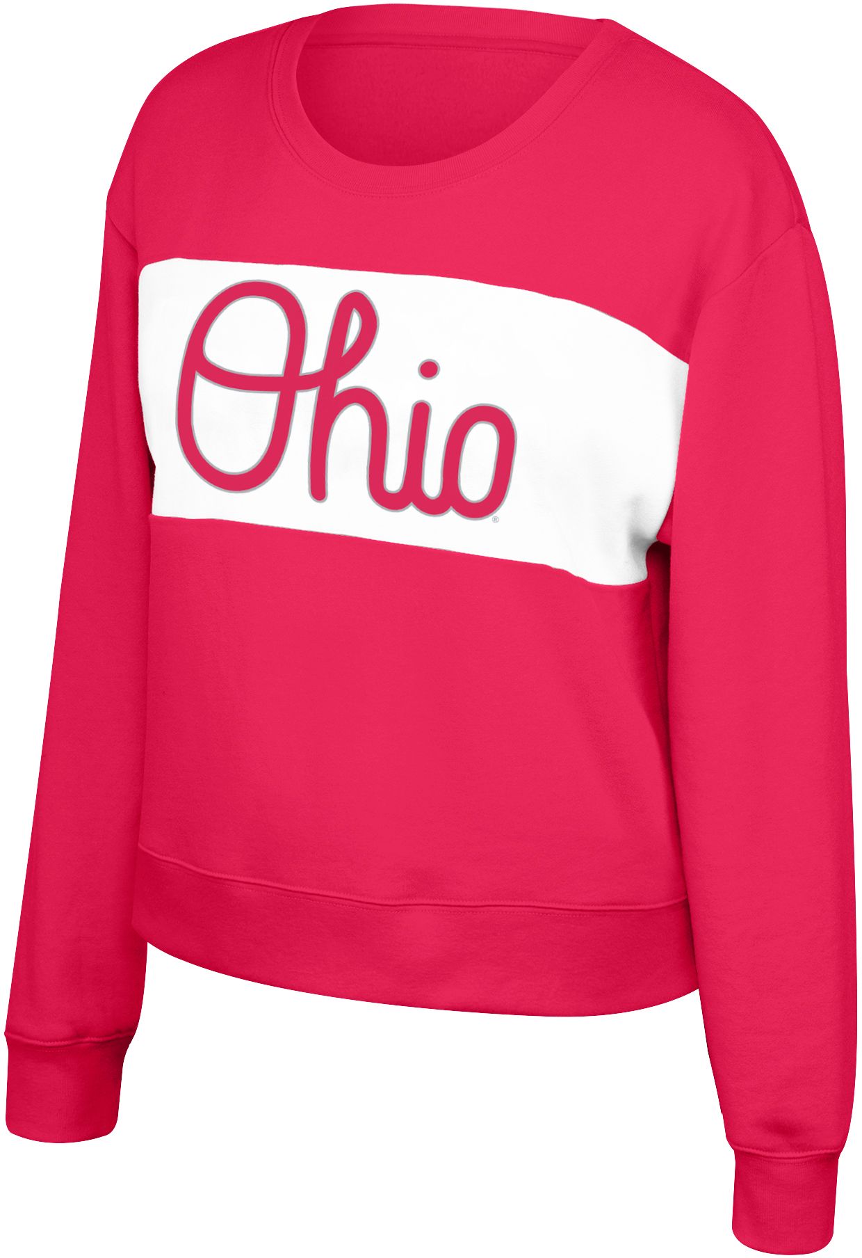 ohio state women's crewneck sweatshirt