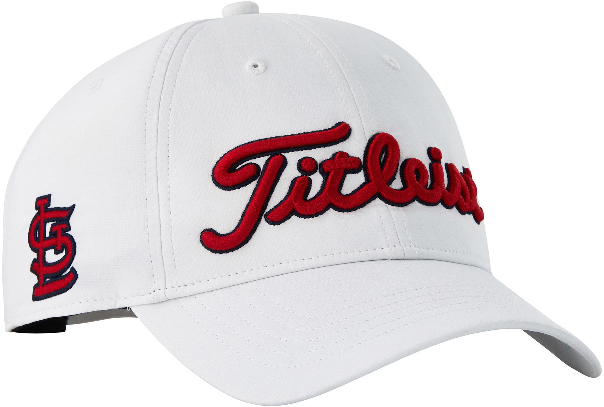 red titleist hat