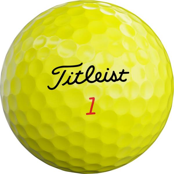 Titleist 2019 TruFeel Yellow Golf Balls