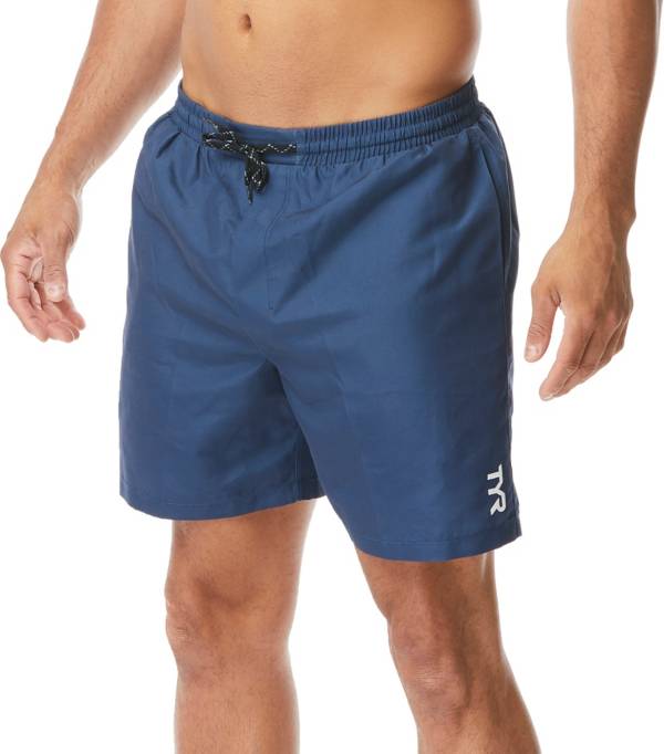 TYR Men's Solid Atlantic Swim Trunks