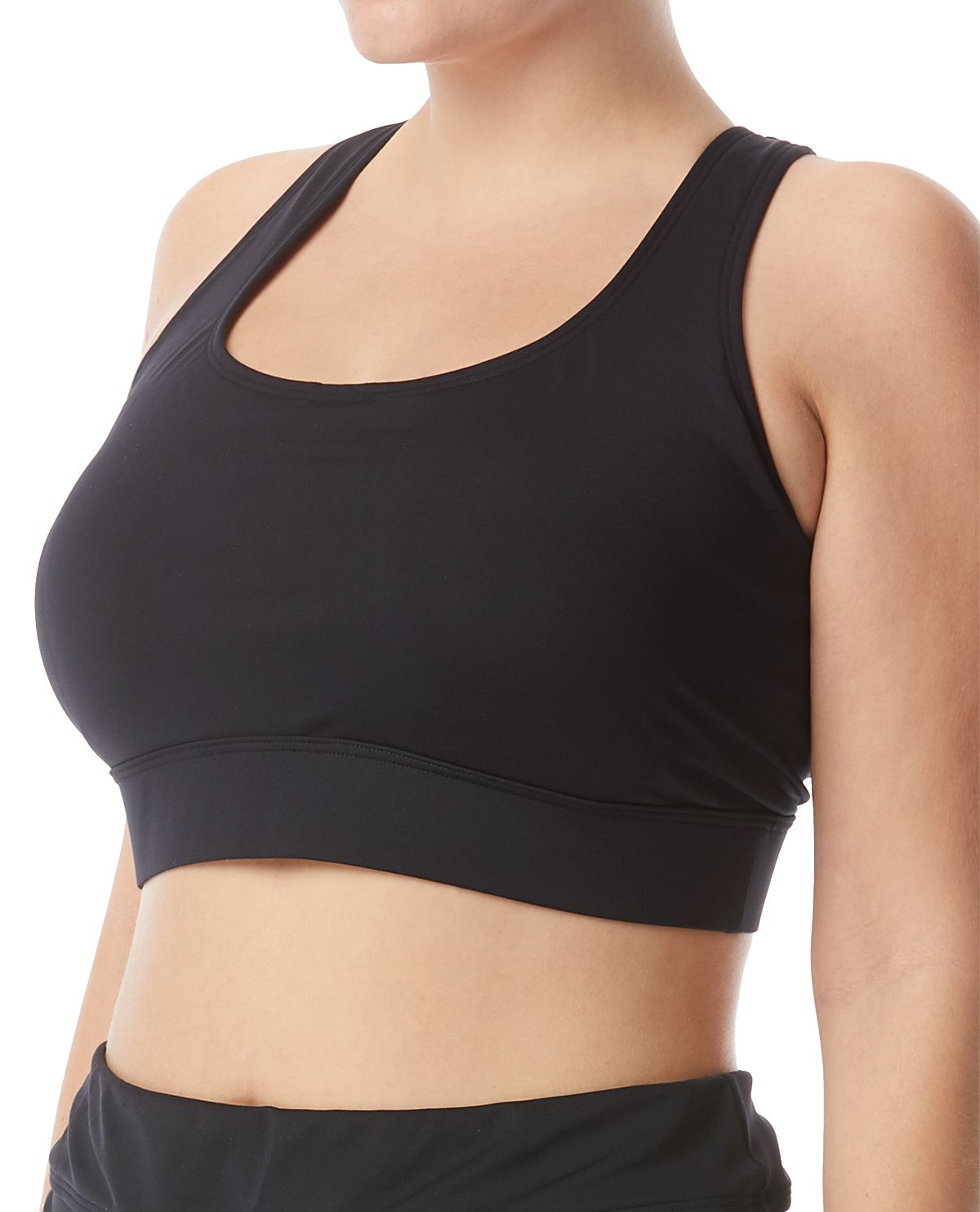 sports bra swim top plus size