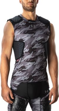 Under armour padded store compression shirt