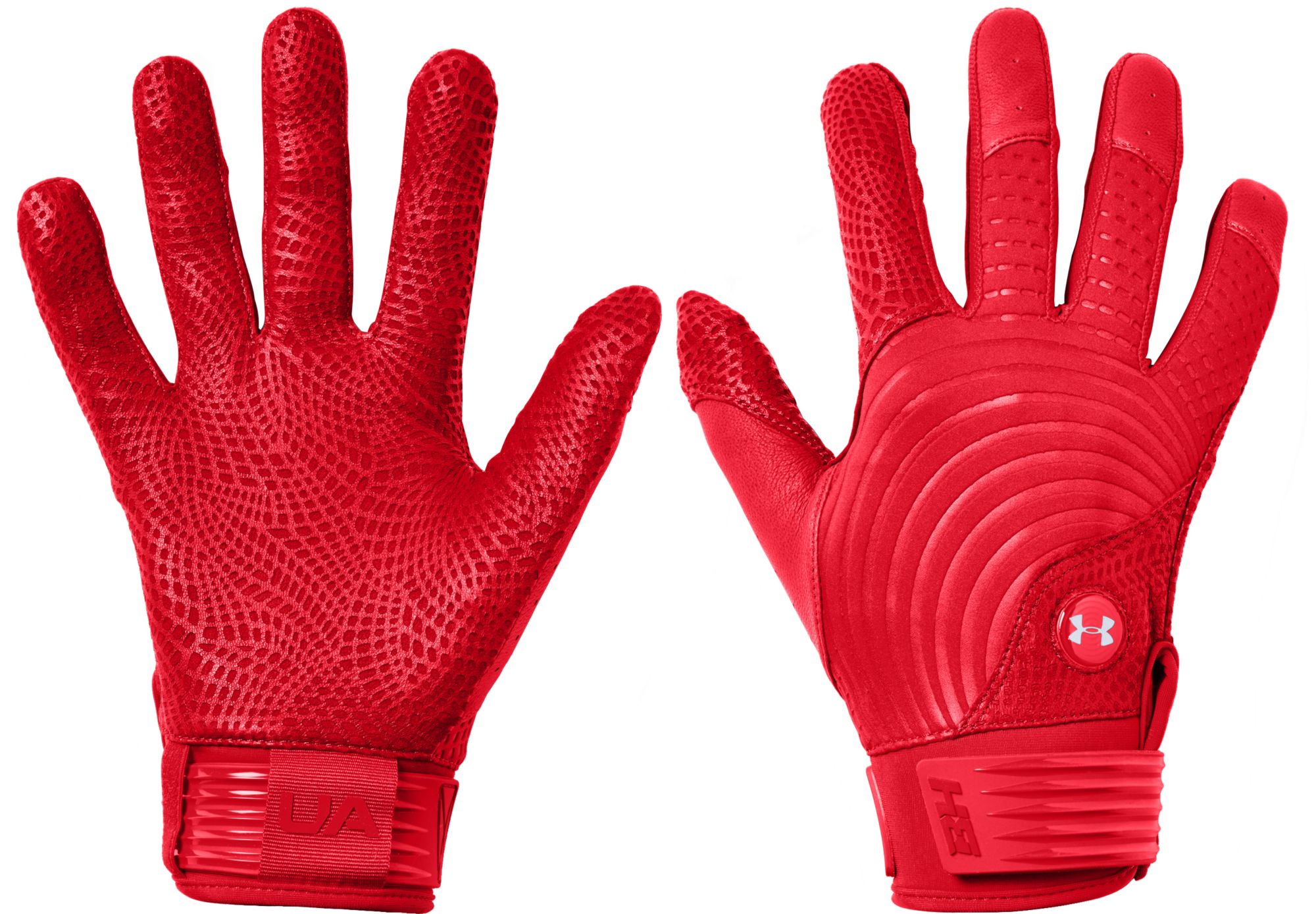 Under Armour UA Harper Pro Medium Batting Gloves HeatGear Royal Blue for sale online 