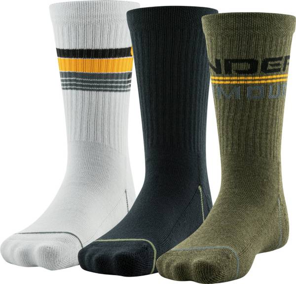 Ua phenom hot sale crew socks