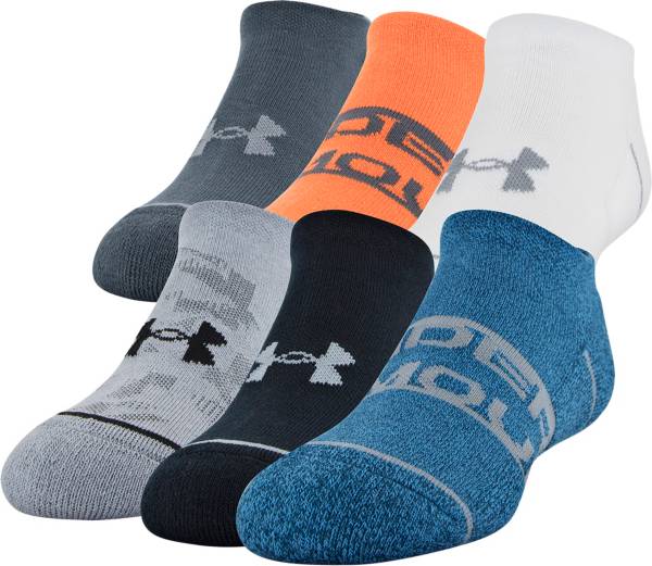 Under Armour Boys' Essential Life No Show Socks