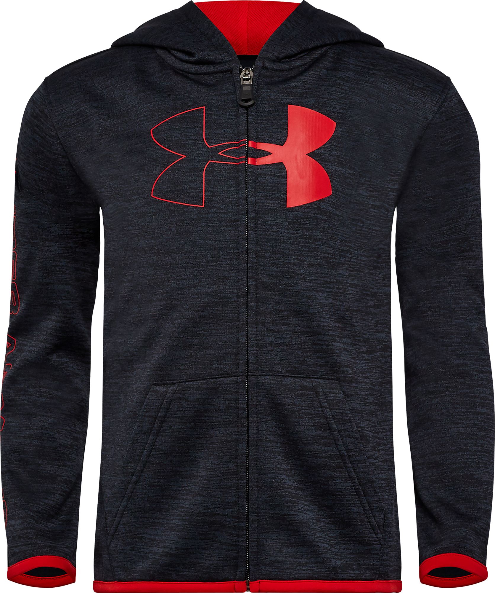 boys under armour full zip hoodie