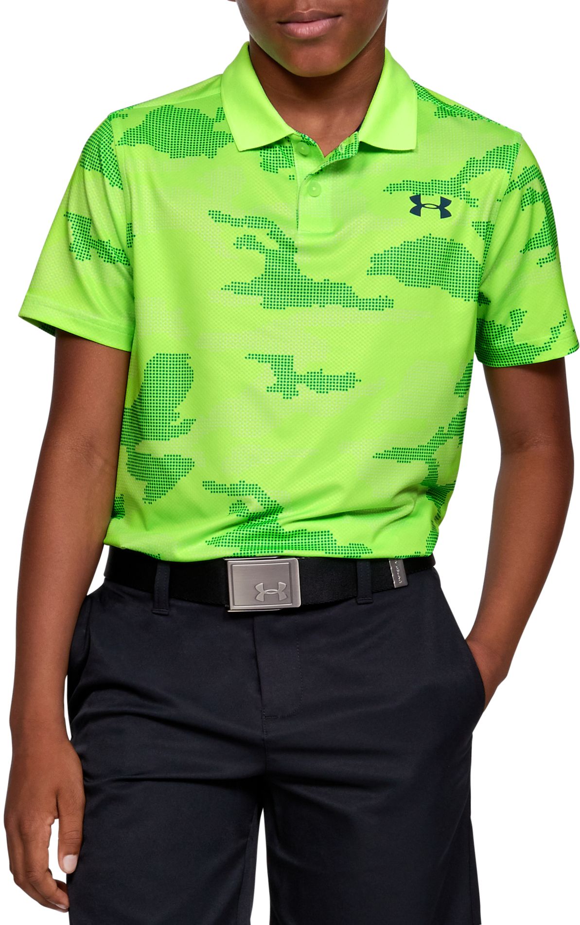 under armour youth polo