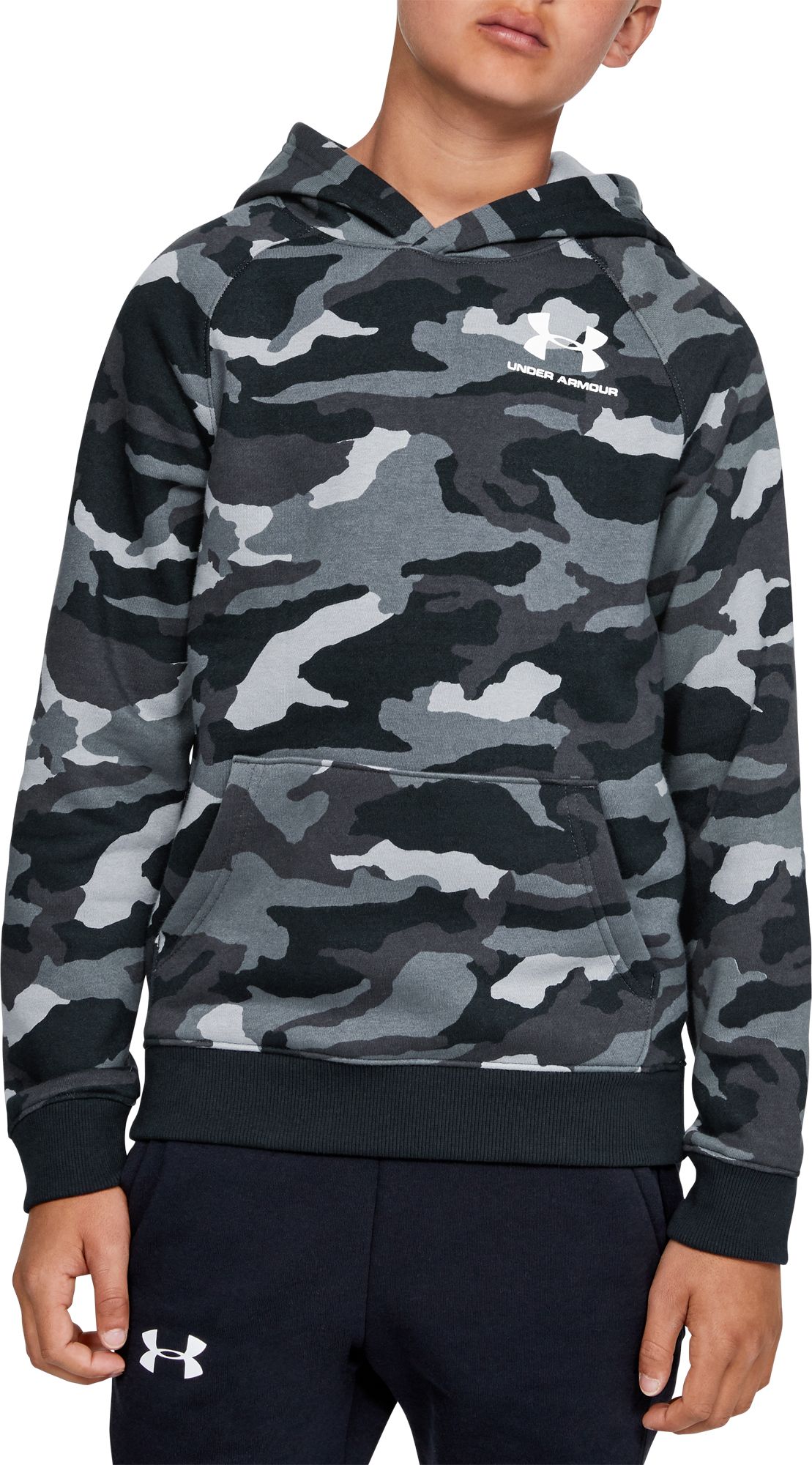 under armour camo hoodie youth