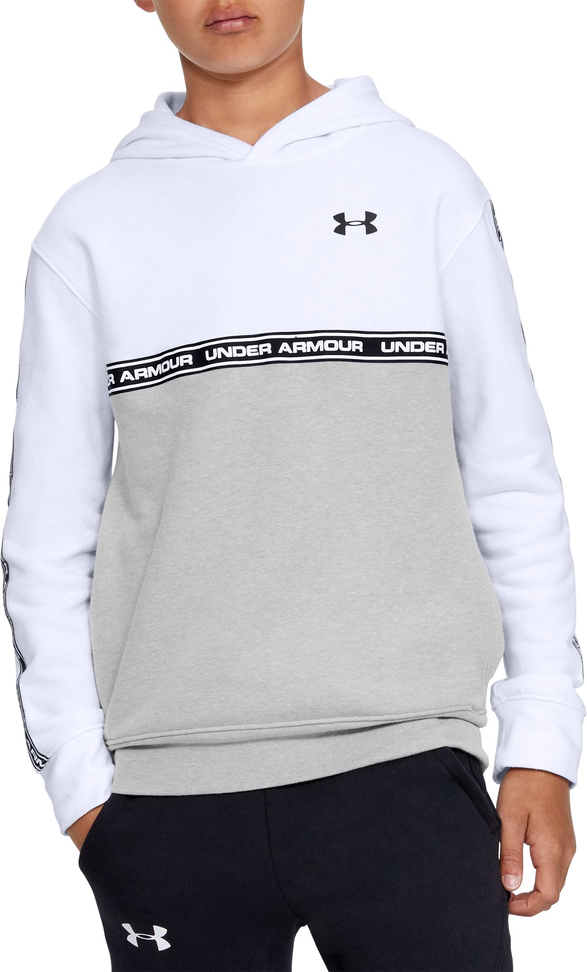 ua sportstyle fleece tapered