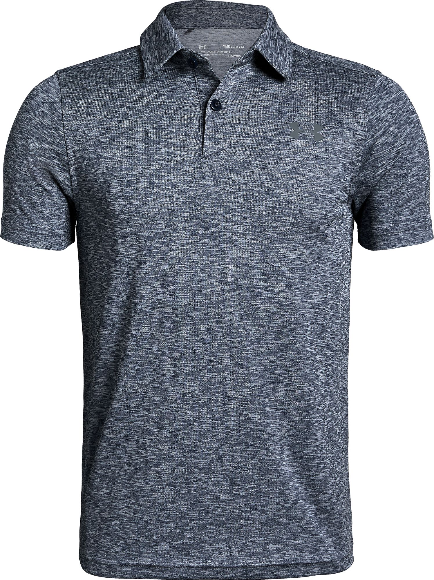 boys under armour polo shirts