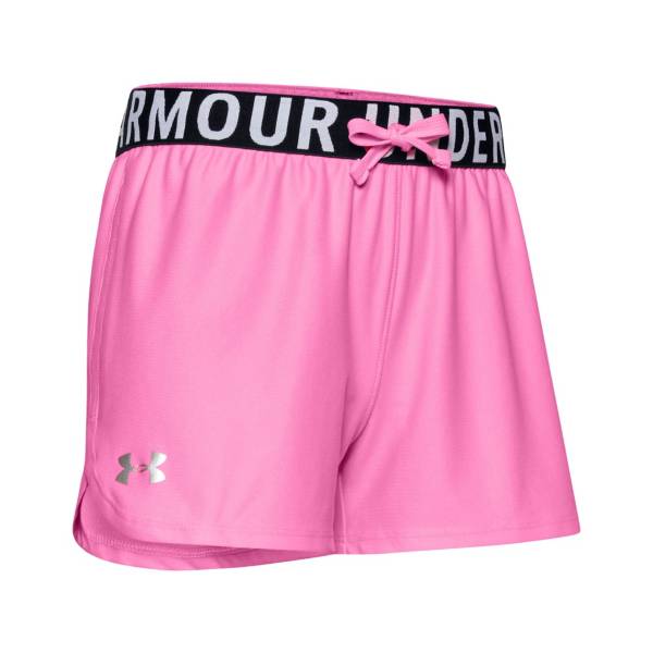 Under Armour Girls' Play Up Solid Shorts