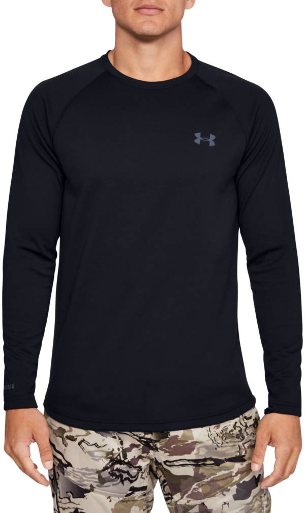 UNDER ARMOUR Under Armour RUSH ALL PURPOSE MOCK - Base-Layer - Men's -  black - Private Sport Shop
