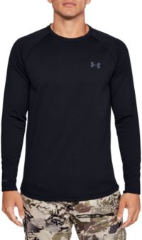 Under Armour Men's ColdGear® Base 4.0 Crew SM Black at  Men's  Clothing store