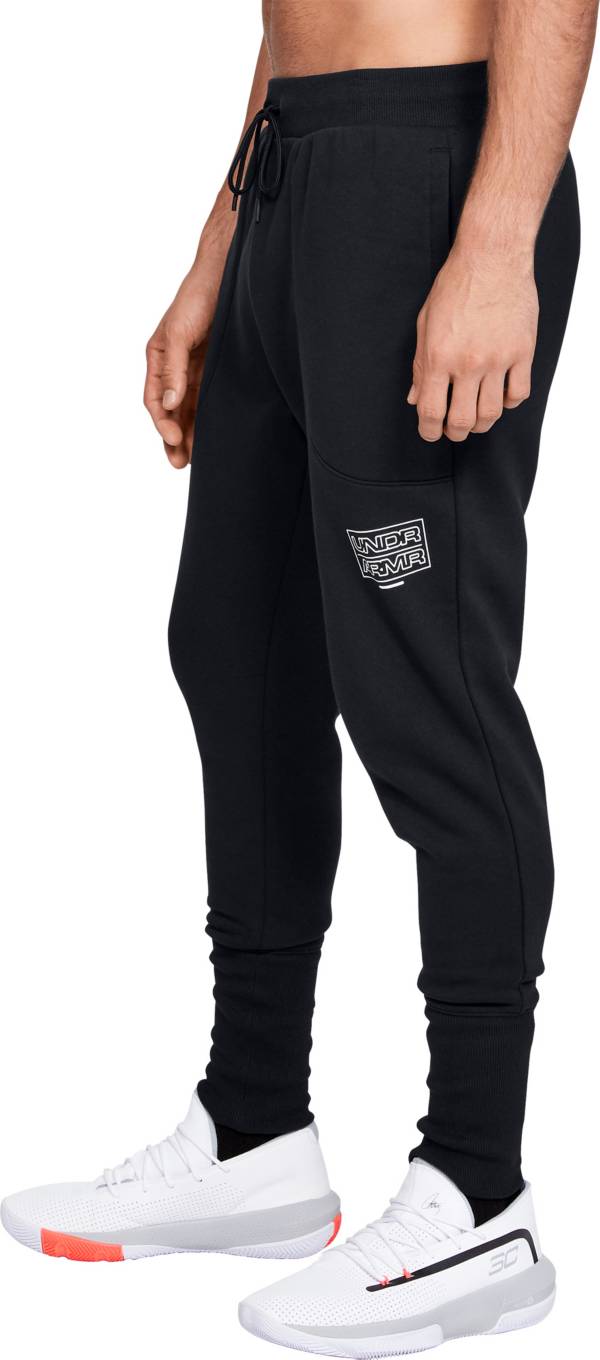 Under Armour Men S Baseline Fleece Basketball Jogger Pants