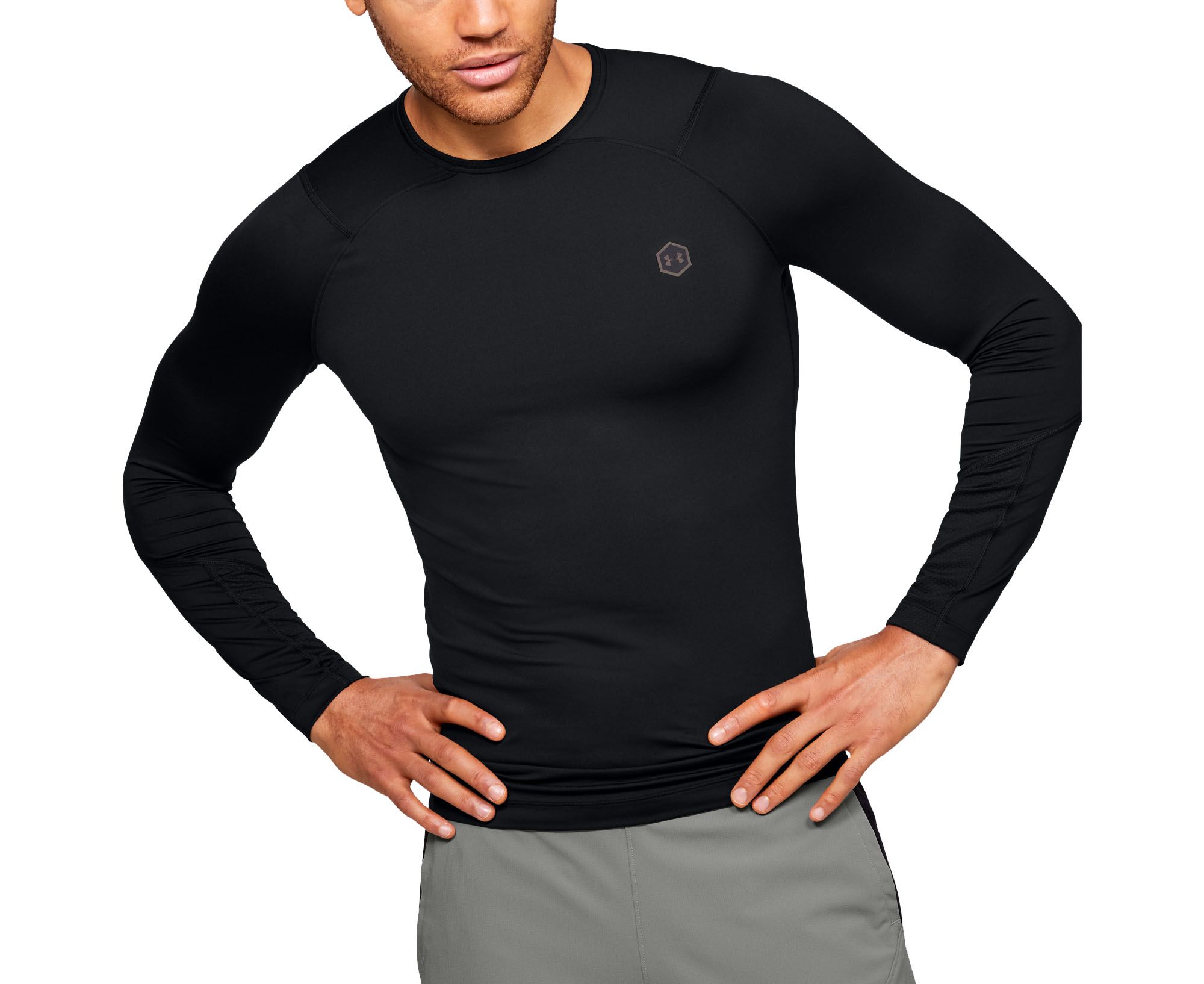 under armour men's long sleeve compression shirt