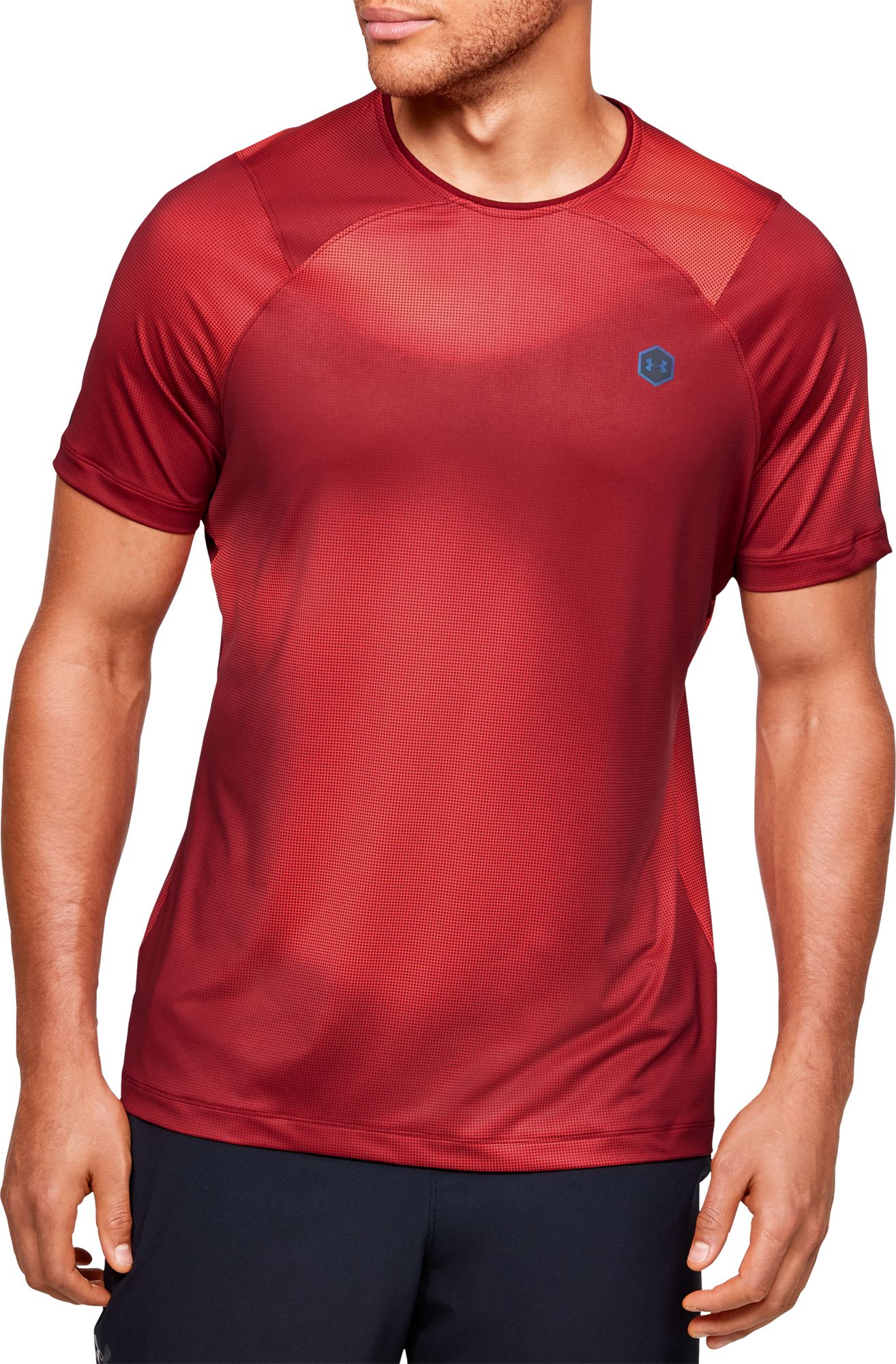 under armour men's fitted t shirt