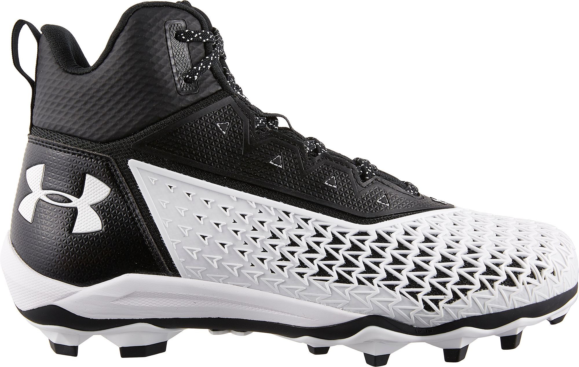 white ua cleats