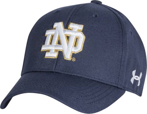 Under Armour Men's Notre Dame Fighting Irish Navy Adjustable Hat