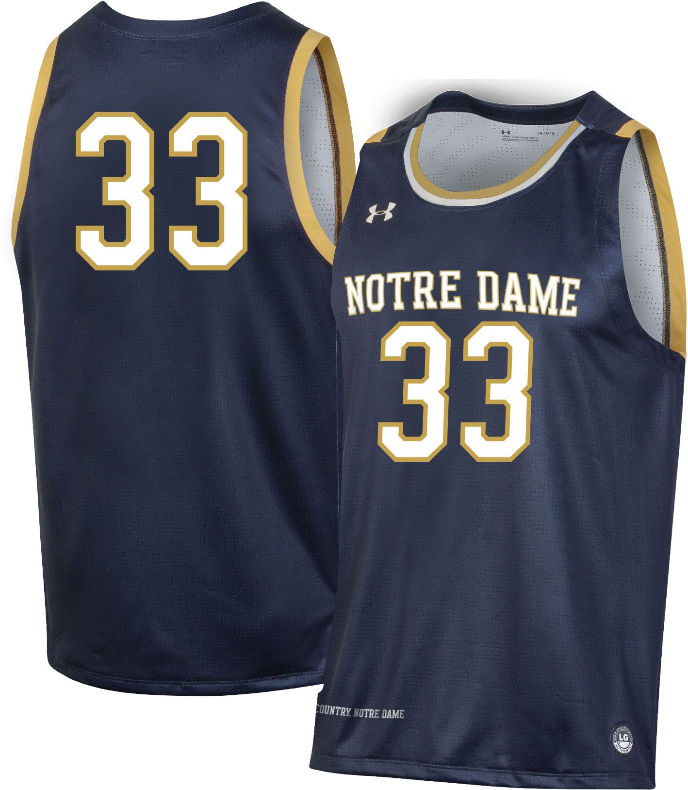 notre dame basketball jerseys