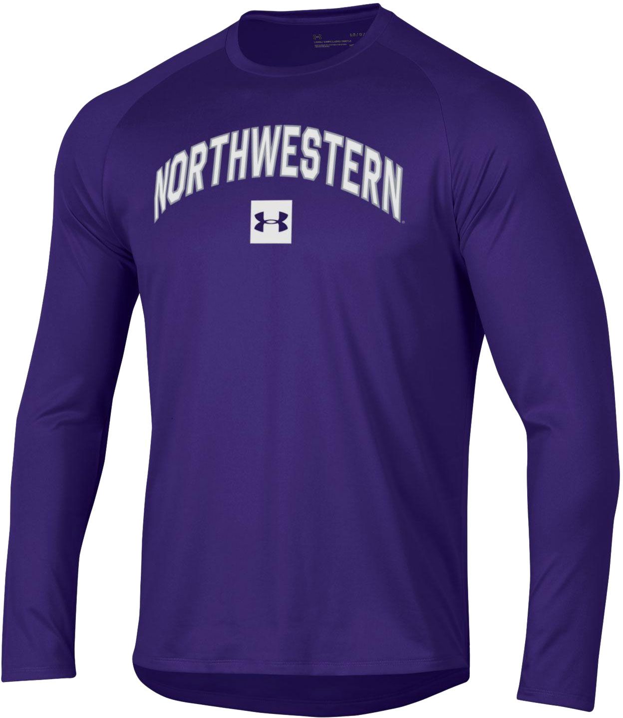 purple under armour long sleeve shirt