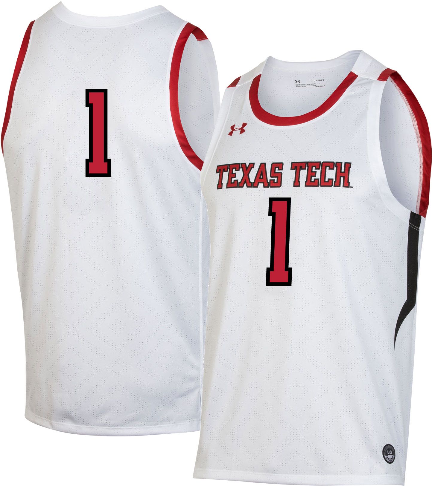 white and red jersey basketball