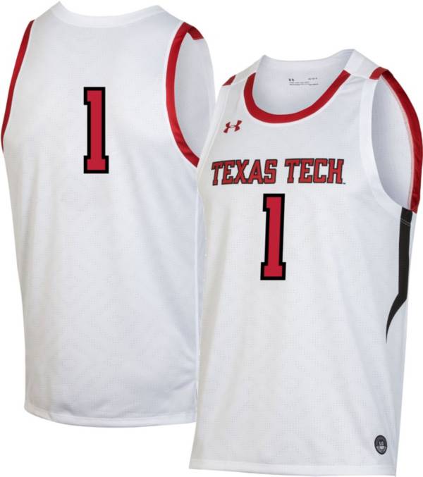 Men's Under Armour White Texas Tech Red Raiders Replica