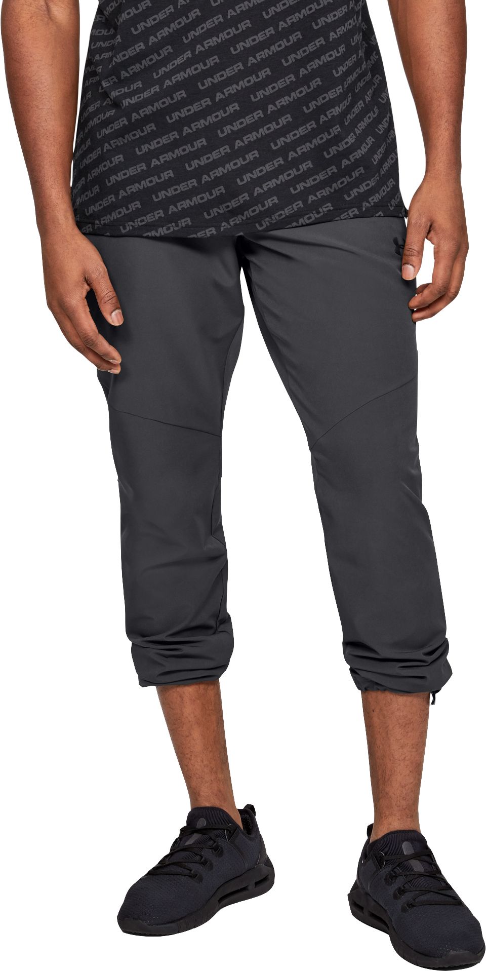 under armour woven track pants