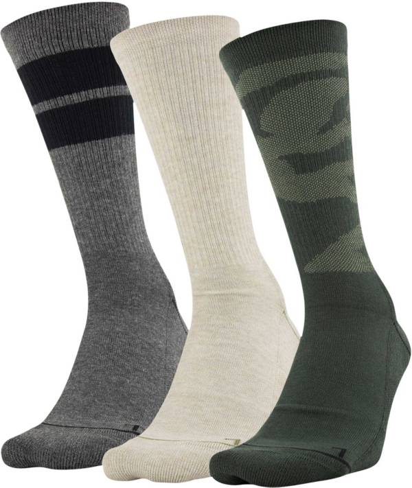 Under Armour Men's Phenom Graphic Crew Socks - 3 Pack