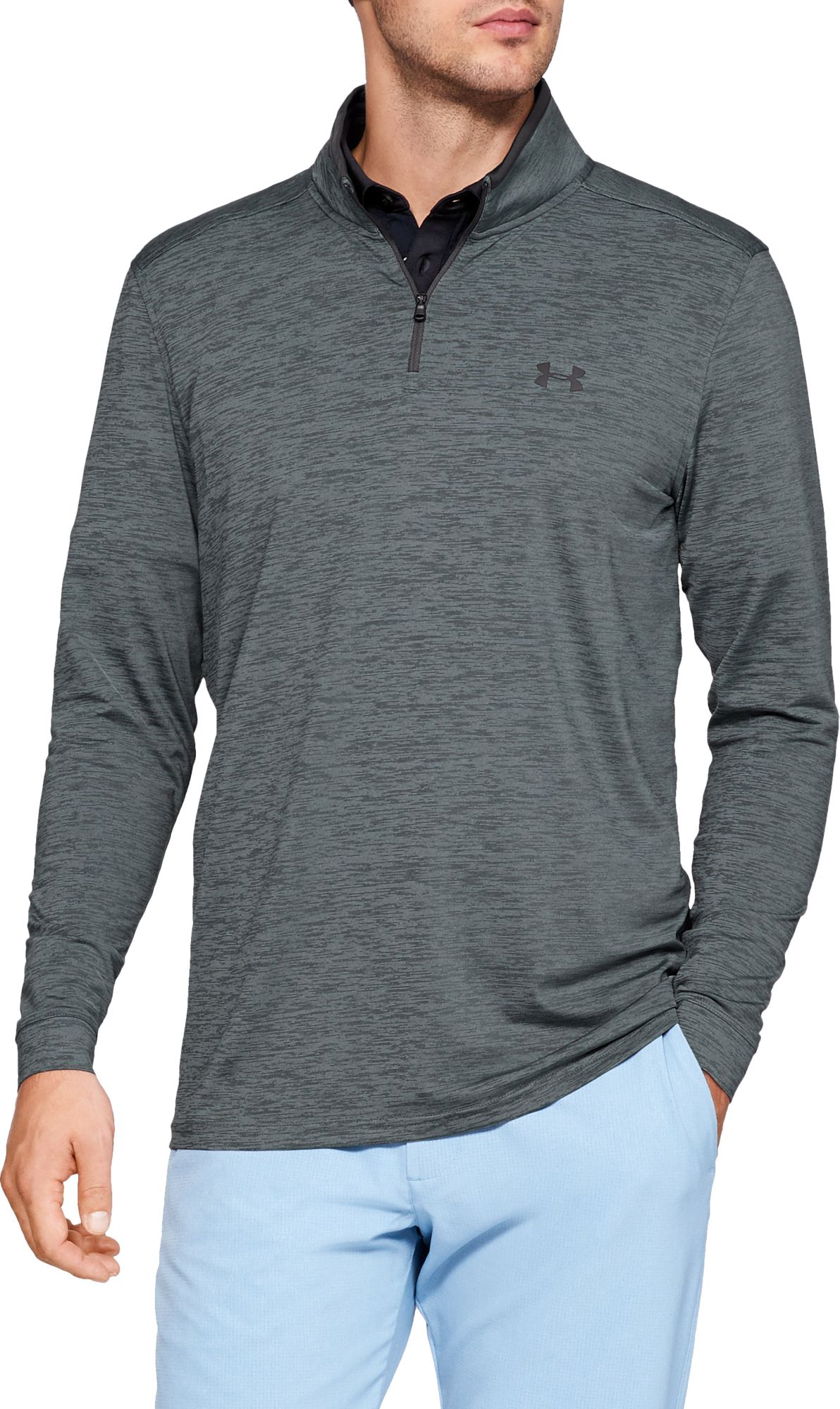 under armour quarter zip men