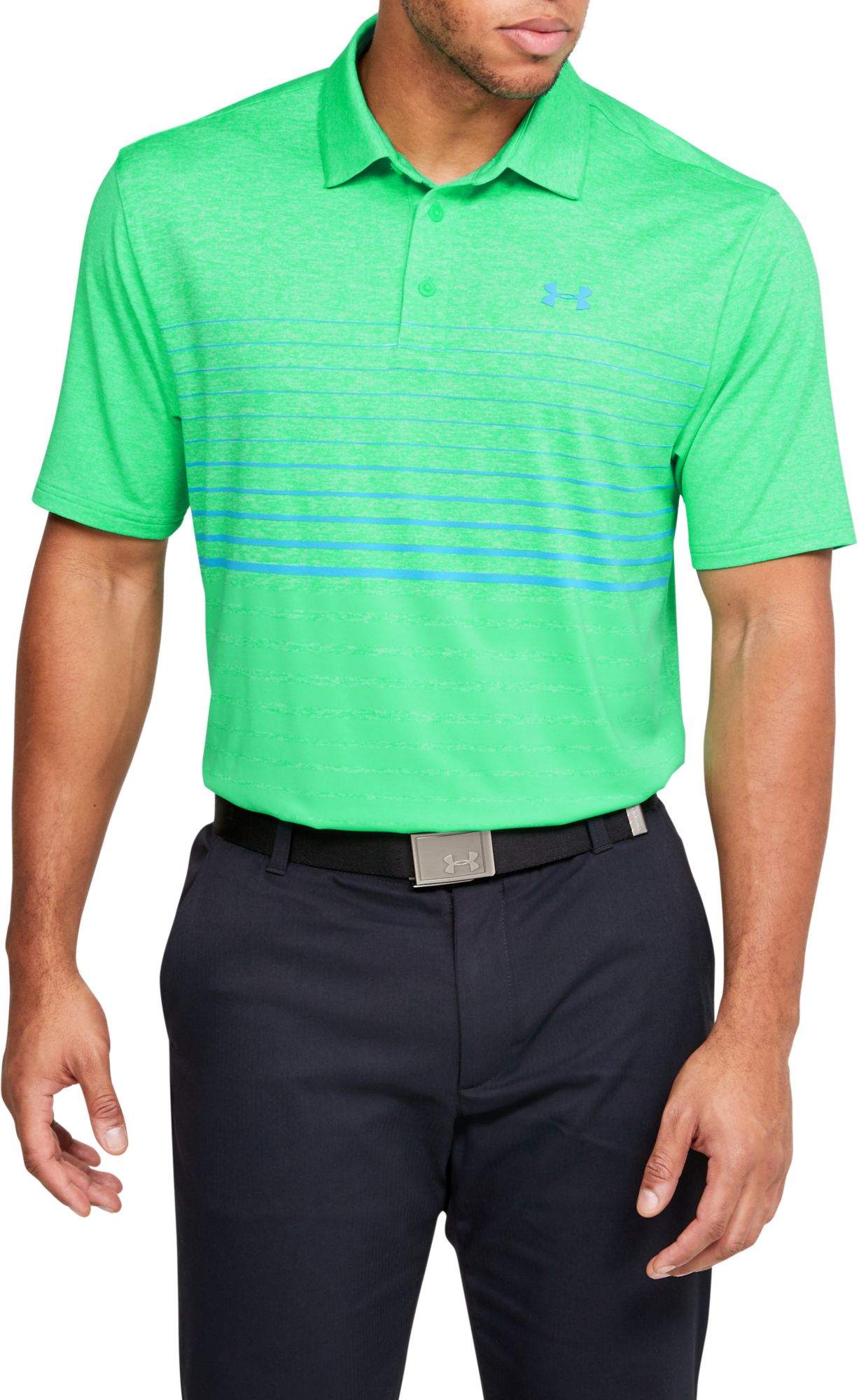 Playoff 2.0 Faded Stripe Golf Polo 