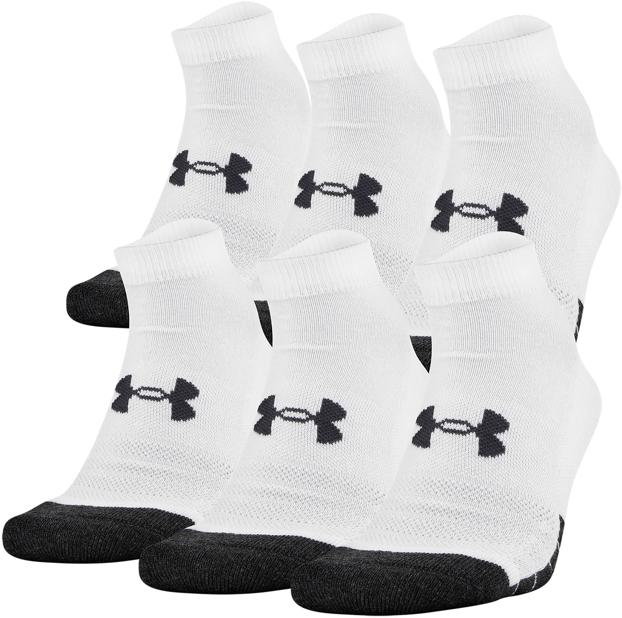 under armour resistor low cut athletic socks 6 pack