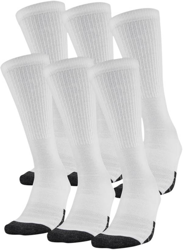 Under Armour Adult Performance Tech Crew Socks 6 Pack product image