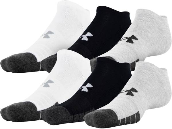 Under Armour Adult Performance Tech No Show Socks - 6 Pack