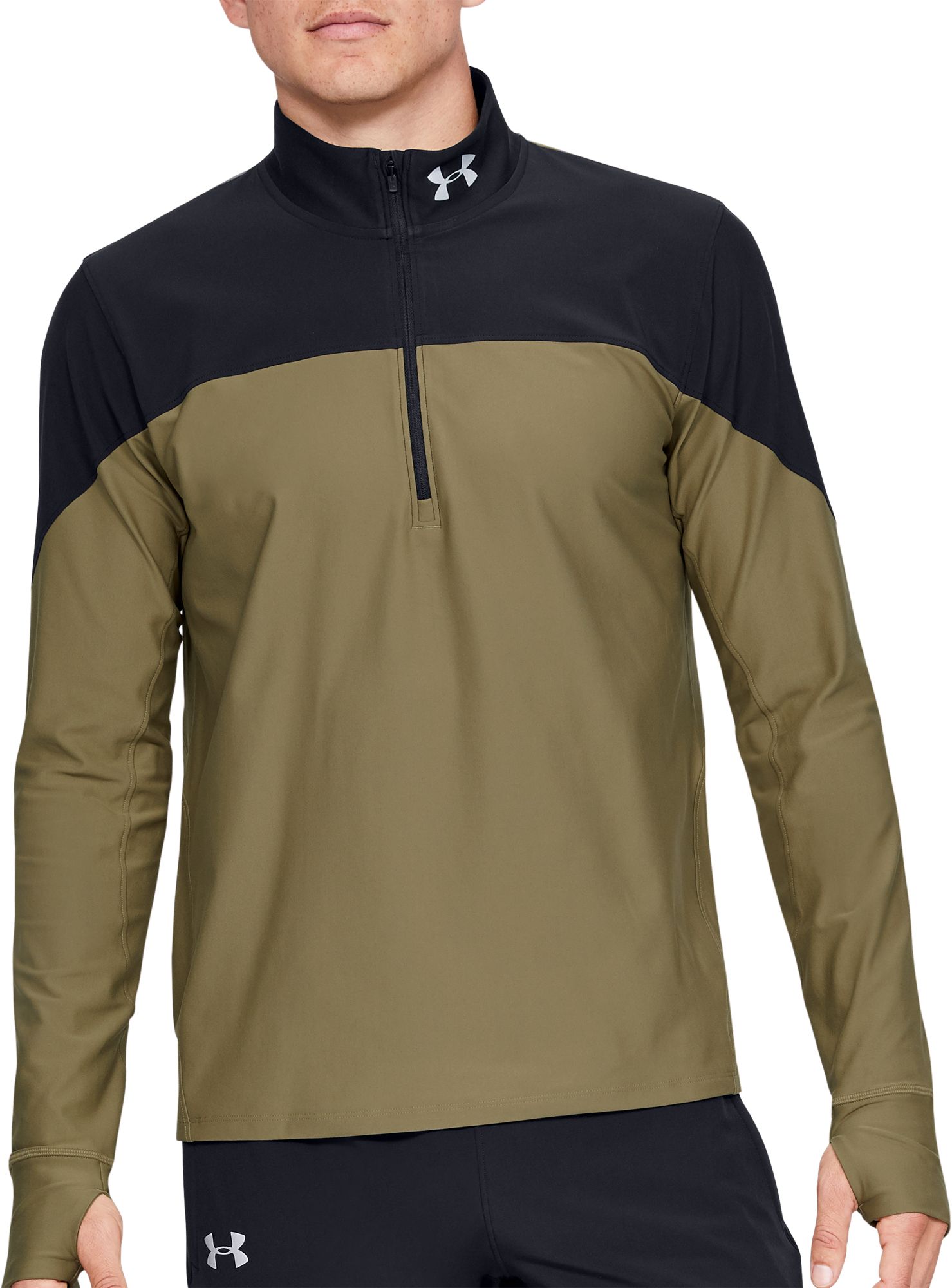 under armour long sleeve zip top