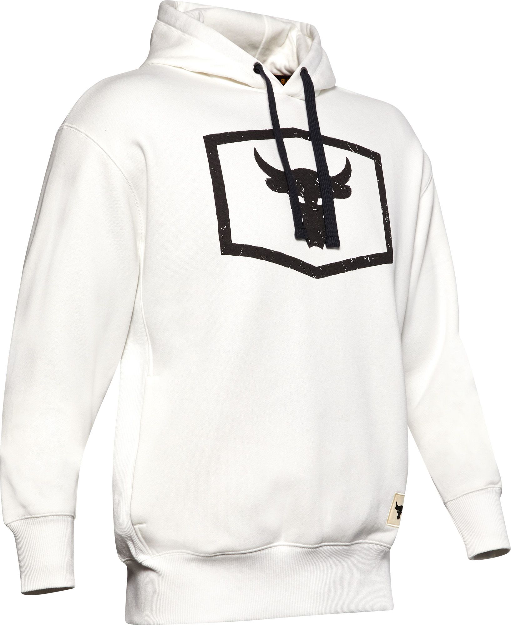 black and white under armour hoodie
